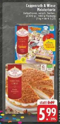 Edeka Coppenrath & Wiese Meistertorte Angebot