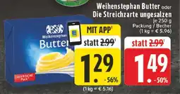 Edeka Weihenstephan Butter Angebot