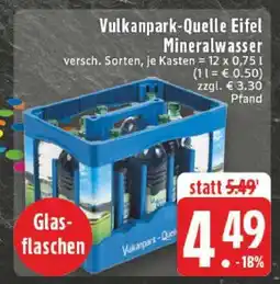 Edeka Vulkanpark-Quelle Eifel Mineralwasser Angebot