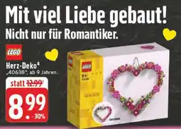 Edeka LEGO Herz-Deko 40638 Angebot