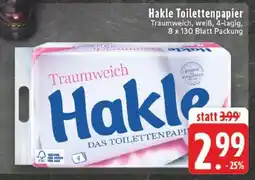 Edeka Hakle Toilettenpapier Angebot