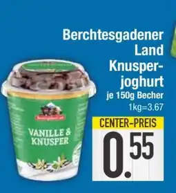 Edeka Berchtesgadener Land Knusperjoghurt Angebot