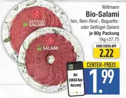 Edeka Wiltmann Bio Salami Angebot
