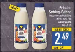 Edeka Frische Schlag-Sahne Angebot