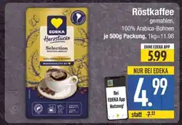Edeka Röstkaffee Angebot