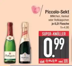 Edeka Piccolo- Sekt Angebot