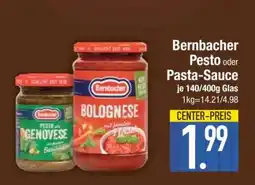 Edeka Bernbacher Pesto oder Pasta-Sauce Angebot
