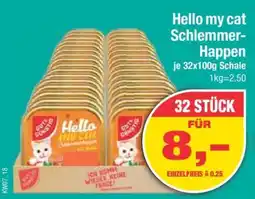 Edeka Hello my cat Schlemmer-Happen Angebot