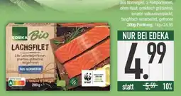 Edeka EDEKA Bio Lachsfilet Angebot