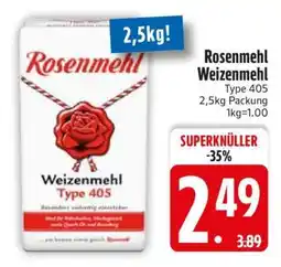 Edeka Rosenmehl Weizenmehl Type 405 Angebot