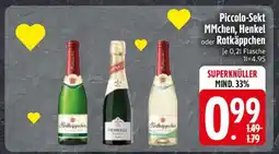 Edeka Piccolo-Sekt MMchen, Henkel oder Rotkäppchen Angebot