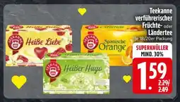 Edeka Teekanne verführerischer Früchte- oder Ländertee Angebot