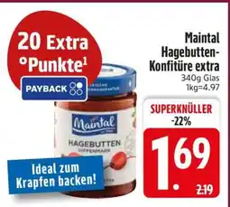Edeka Maintal Hagebutten-Konfitüre extra Angebot
