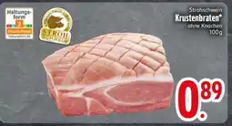 Edeka Strohschwein Krustenbraten Angebot