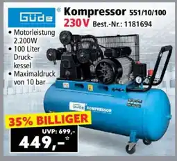 Norma Güde Kompressor 551/10/100 Angebot