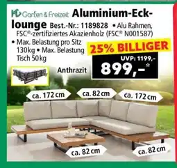 Norma Aluminium-Eck-lounge Angebot