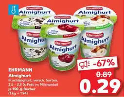Kaufland EHRMANN Almighurt Angebot