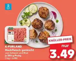 Kaufland K-PURLAND Hackfleisch gemischt Angebot