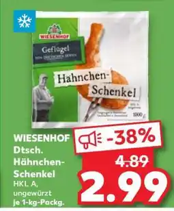 Kaufland WIESENHOF Dtsch. Hähnchen-Schenkel Angebot