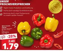 Kaufland Span./ marokk. Paprika Angebot