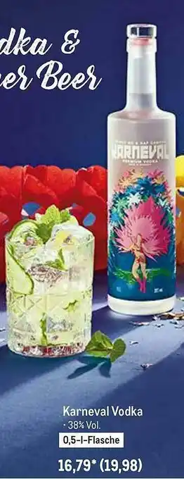 METRO Karneval Vodka Angebot
