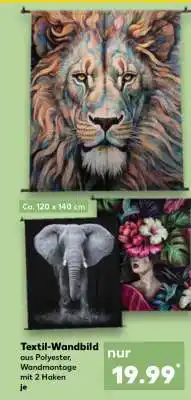 Kaufland Textil-Wandbild Angebot