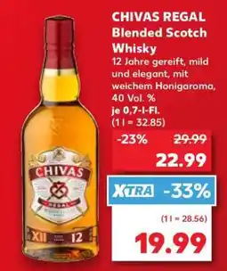 Kaufland CHIVAS REGAL Blended Scotch Whisky Angebot