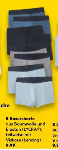 Kaufland 8 Boxershorts Angebot