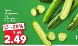 Kaufland Span. Minigurken Kl. I Angebot