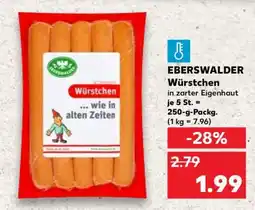 Kaufland EBERSWALDER Würstchen Angebot
