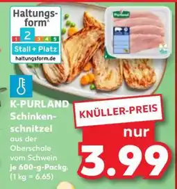Kaufland K-PURLAND Schinkenschnitzel Angebot