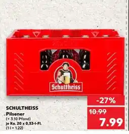 Kaufland SCHULTHEISS Pilsener Angebot