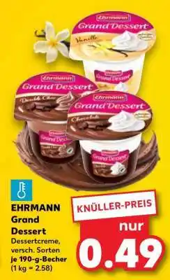Kaufland Ehrmann Grand Dessert Angebot