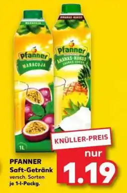Kaufland PFANNER Saft- Getränk Angebot