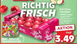 Kaufland Ital./franz. Tafeläpfel Pink Lady Angebot