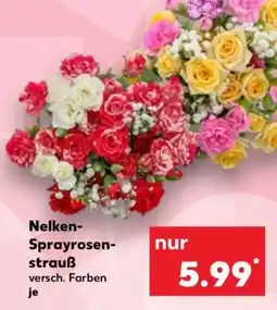 Kaufland Nelken-Sprayrosenstrauß Angebot