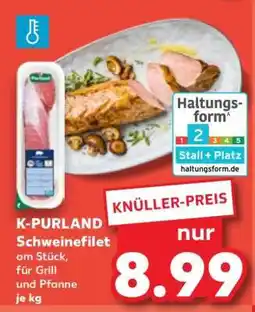 Kaufland K-PURLAND Schweinefilet Angebot