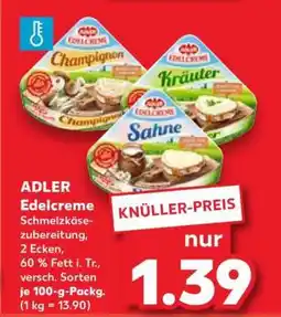 Kaufland Adler Edelcreme Angebot