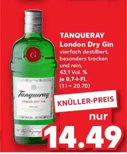 Kaufland Tanqueray London Dry Gin Angebot