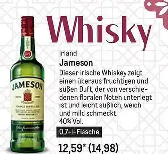 METRO Jameson Angebot