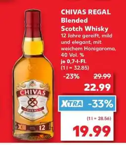 Kaufland CHIVAS REGAL Blended Scotch Whisky Angebot