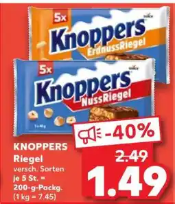 Kaufland Knoppers Riegel Angebot