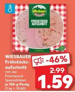 Kaufland WIESBAUER Frühstücksaufschnitt Angebot