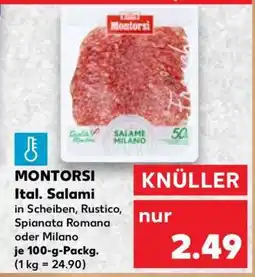 Kaufland MONTORSI Ital. Salami Angebot