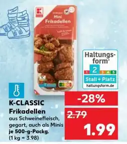 Kaufland K-CLASSIC Frikadellen Angebot