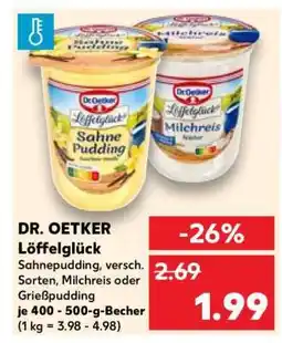 Kaufland Dr. Oetker Löffelglück Angebot