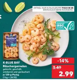 Kaufland K-BLUE BAY Räuchergarnelen Angebot