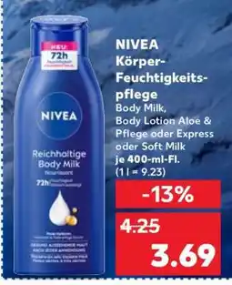 Kaufland NIVEA Körper-Feuchtigkeitspflege Angebot