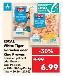 Kaufland ESCAL White Tiger Garnelen oder King Prawns Angebot