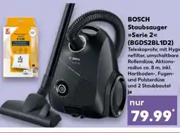 Kaufland BOSCH Staubsauger Serie 2 (BGDS2BL1D2) Angebot